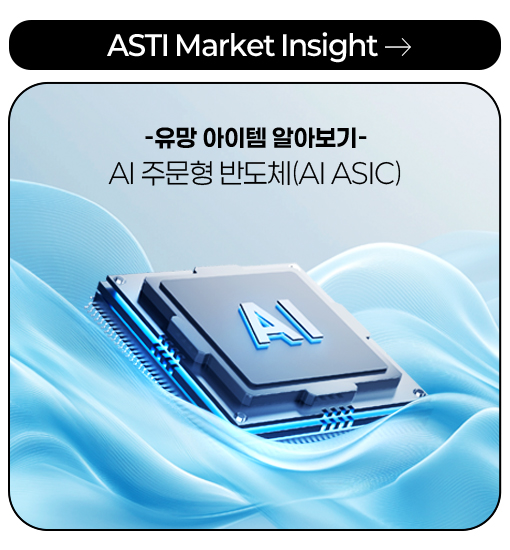 ASTI Market Insight -유망 아이템 알아보기- AI 주문형 반도체(AI ASIC)