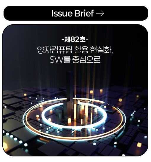 Issue Brief -제82호- 양자컴퓨팅 활용 현실화, SW를 중심으로